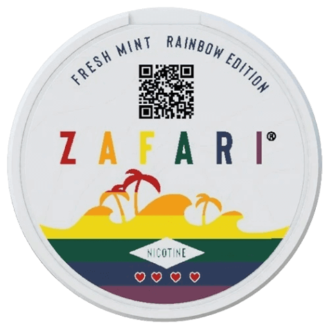 Zafari Fresh Mint – Rainbow Edition Snus
